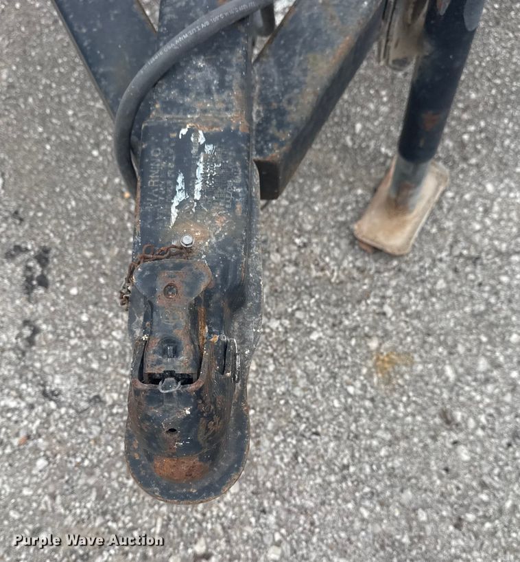 image for item FB8470 2013 Pike dumpster delivery trailer