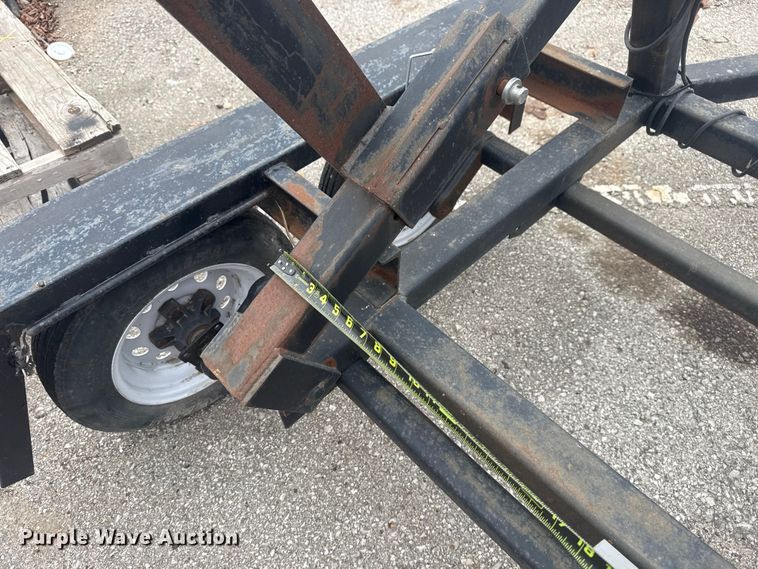 image for item FB8470 2013 Pike dumpster delivery trailer