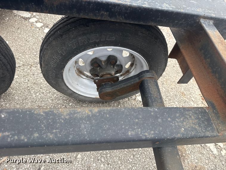 image for item FB8470 2013 Pike dumpster delivery trailer