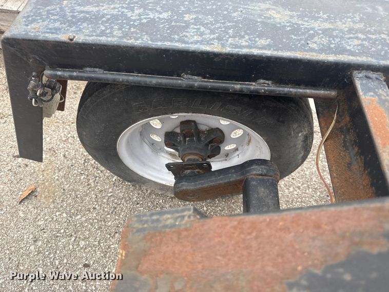 image for item FB8470 2013 Pike dumpster delivery trailer