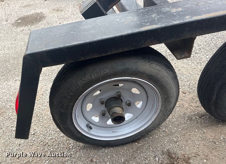 image for item FB8470 2013 Pike dumpster delivery trailer