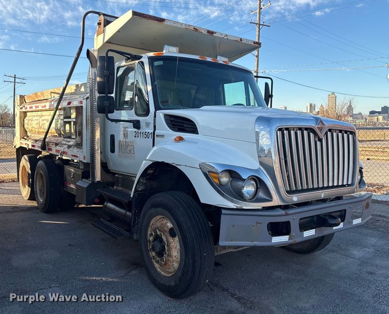 image for item FB8477 2011 International WorkStar 7400 dump truck