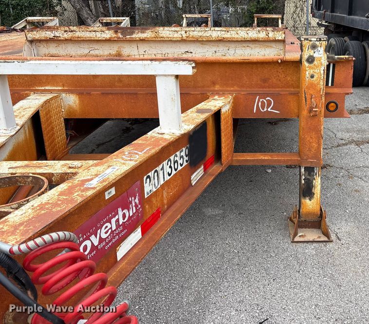 image for item FB8478 2013 Overbilt equipment trailer