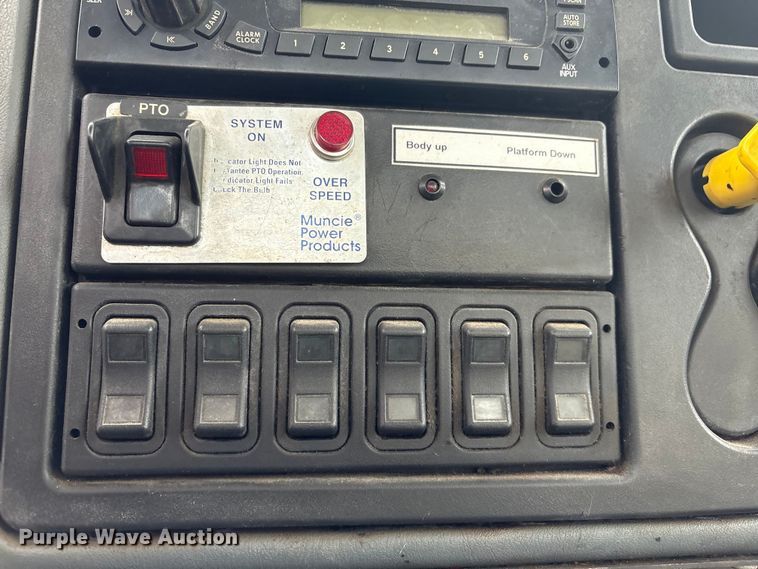 image for item FB8480 2002 International 4400 Pro patch Hot Box Truck for Asphalt