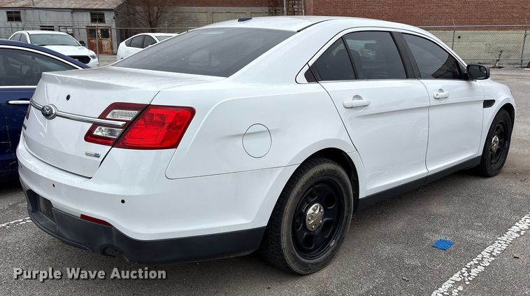 image for item FB8484 2014 Ford Taurus Police Interceptor 
