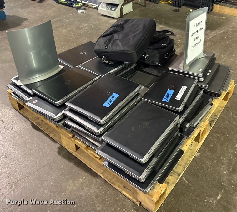 image for item FB8489 Approximately 40 Dell laptops