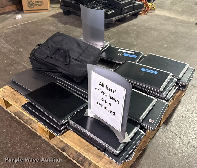 image for item FB8489 Approximately 40 Dell laptops