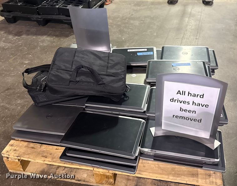 image for item FB8489 Approximately 40 Dell laptops