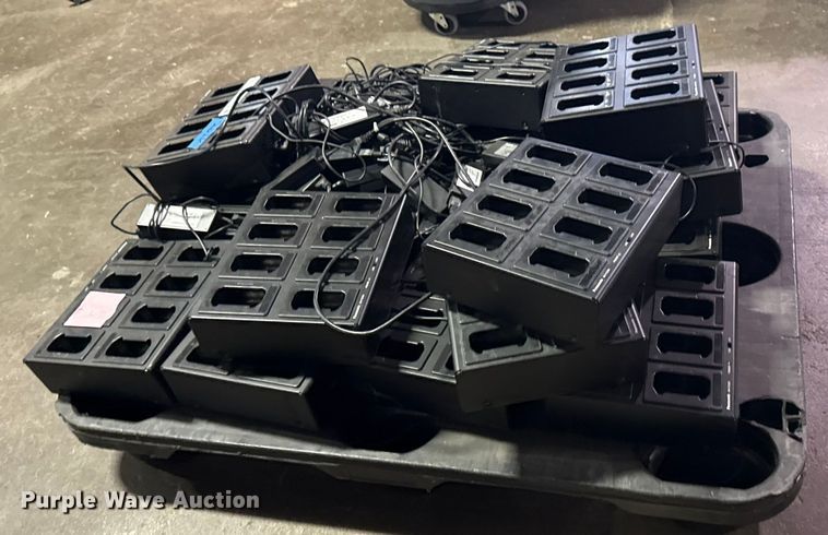 image for item FB8492 Approximately 18 Panasonic 8-bay multi chargers