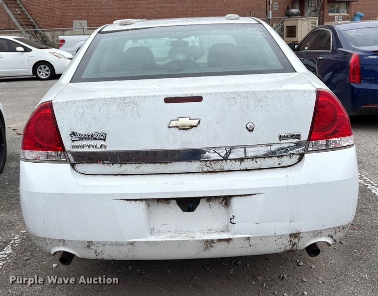 image for item FB8499 2010 Chevrolet Impala Police Cruiser 