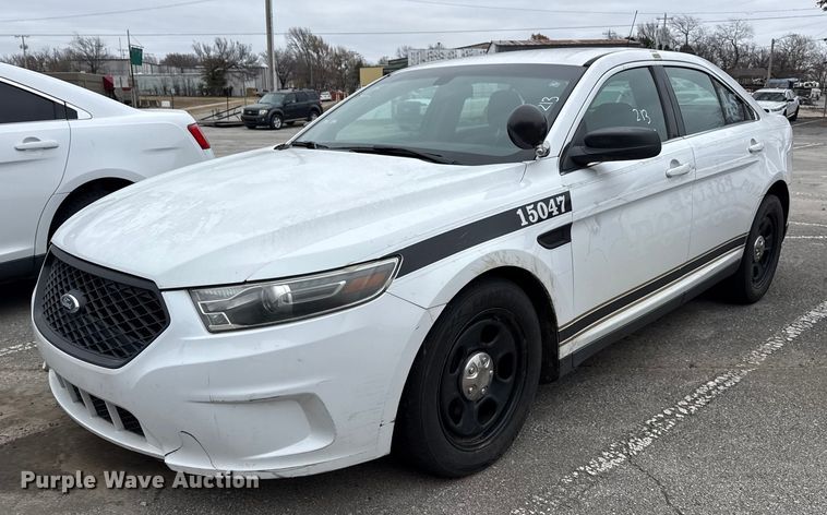 image for item FB8502 2015 Ford Taurus Police Interceptor 