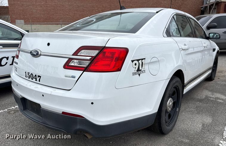 image for item FB8502 2015 Ford Taurus Police Interceptor 
