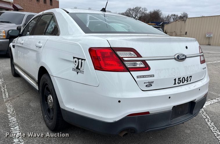 image for item FB8502 2015 Ford Taurus Police Interceptor 