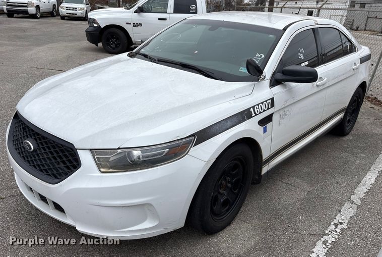 image for item FB8505 2016 Ford Taurus Police Interceptor 