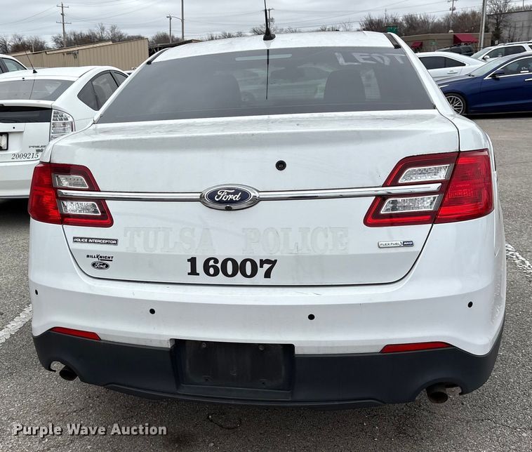 image for item FB8505 2016 Ford Taurus Police Interceptor 