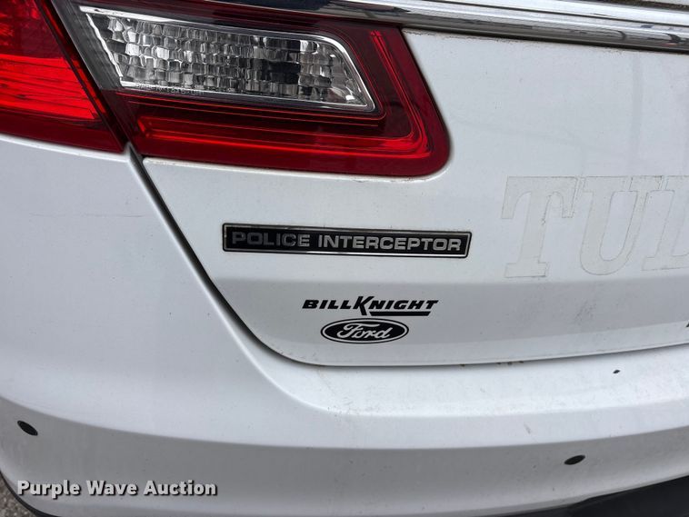 image for item FB8505 2016 Ford Taurus Police Interceptor 