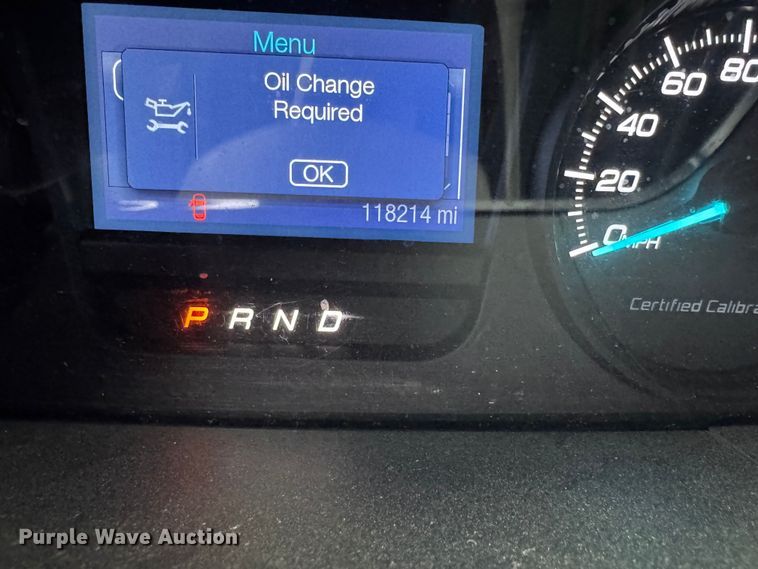 image for item FB8505 2016 Ford Taurus Police Interceptor 