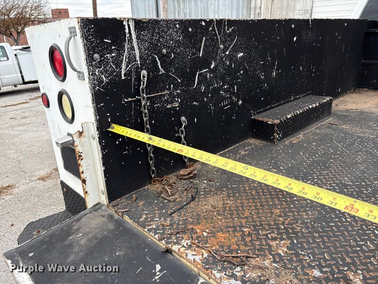 image for item FB8506 2014 Ford F350 Super Duty Ext. Cab utility bed pickup truck