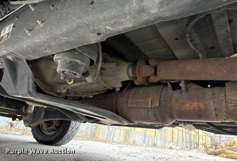 image for item FB8506 2014 Ford F350 Super Duty Ext. Cab utility bed pickup truck