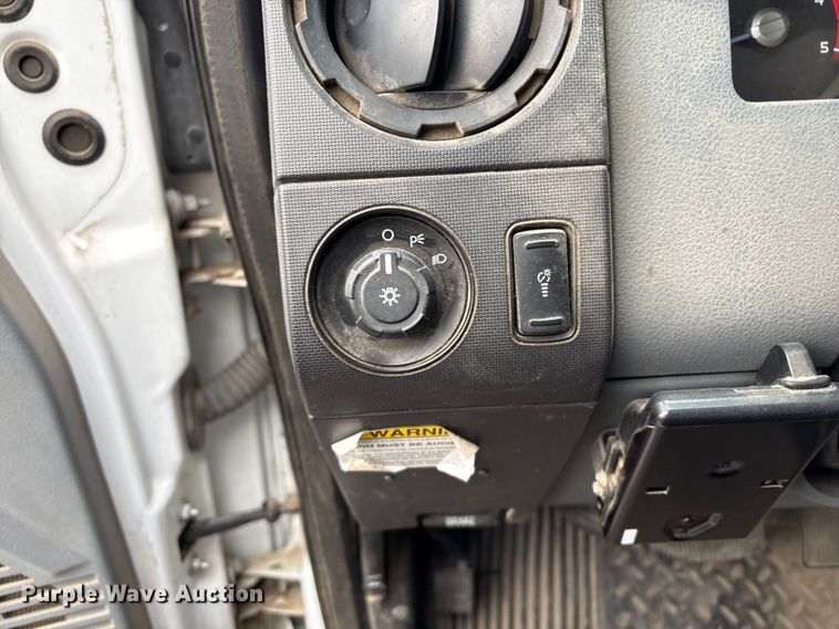 image for item FB8506 2014 Ford F350 Super Duty Ext. Cab utility bed pickup truck