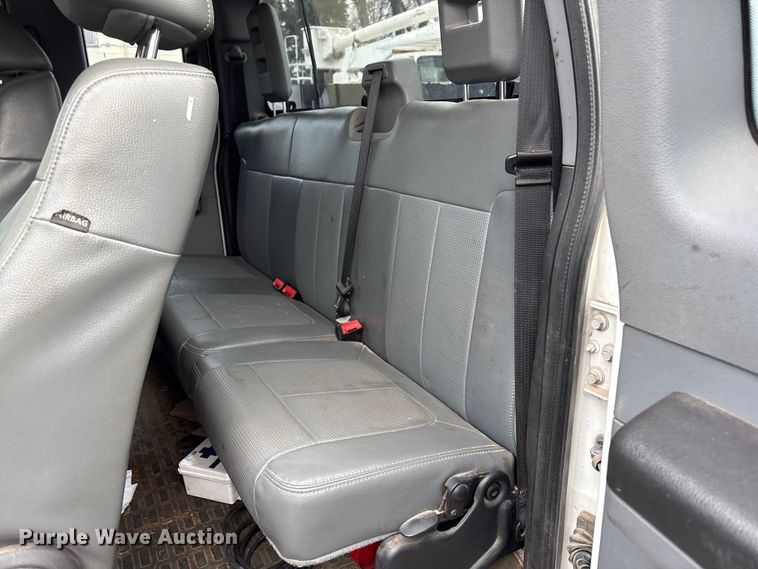 image for item FB8506 2014 Ford F350 Super Duty Ext. Cab utility bed pickup truck