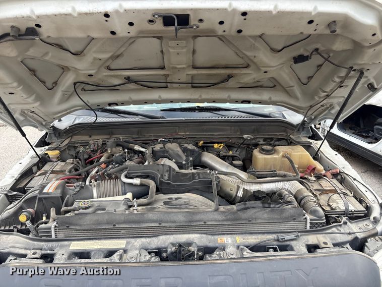 image for item FB8506 2014 Ford F350 Super Duty Ext. Cab utility bed pickup truck