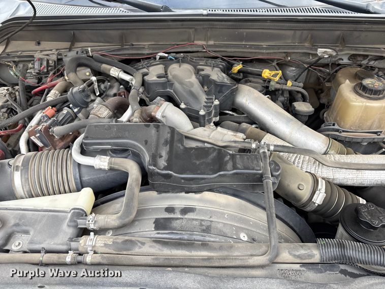 image for item FB8506 2014 Ford F350 Super Duty Ext. Cab utility bed pickup truck