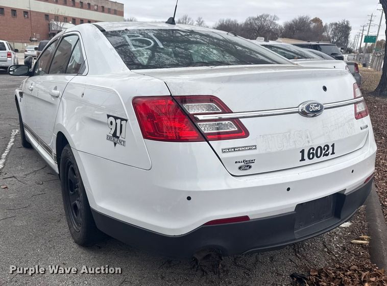 image for item FB8507 2016 Ford Taurus Police Interceptor 