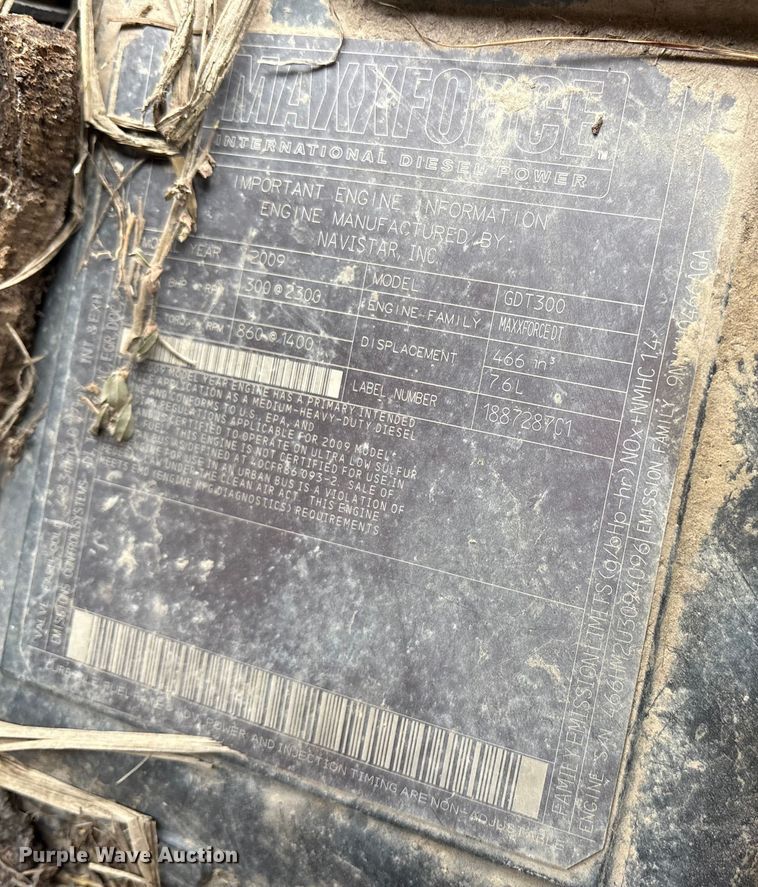 image for item FB8510 2011 International WorkStar 7400 semi truck