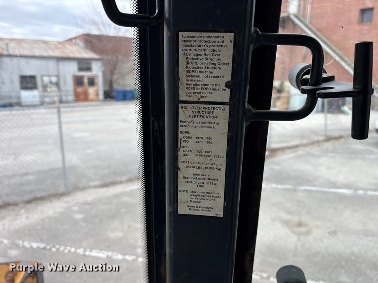 image for item FB8511 2006 John Deere 310SG backhoe