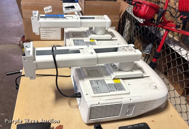 image for item FB8515 (2) ViewSonic PS750HD projectors with remotes 