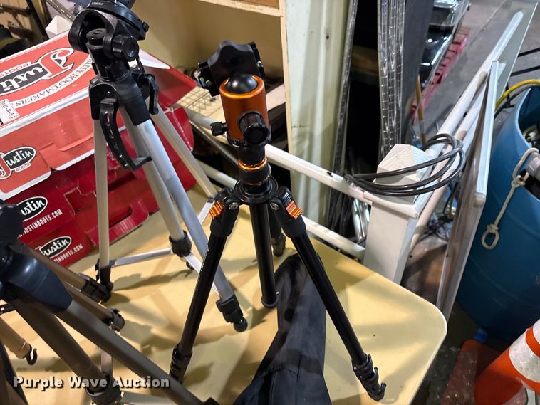 image for item FB8516 (4) camera tripods 