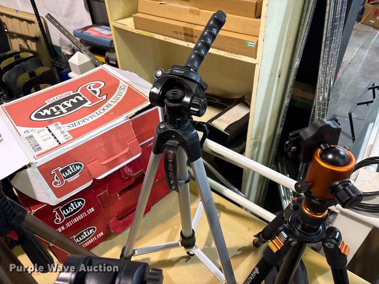 image for item FB8516 (4) camera tripods 