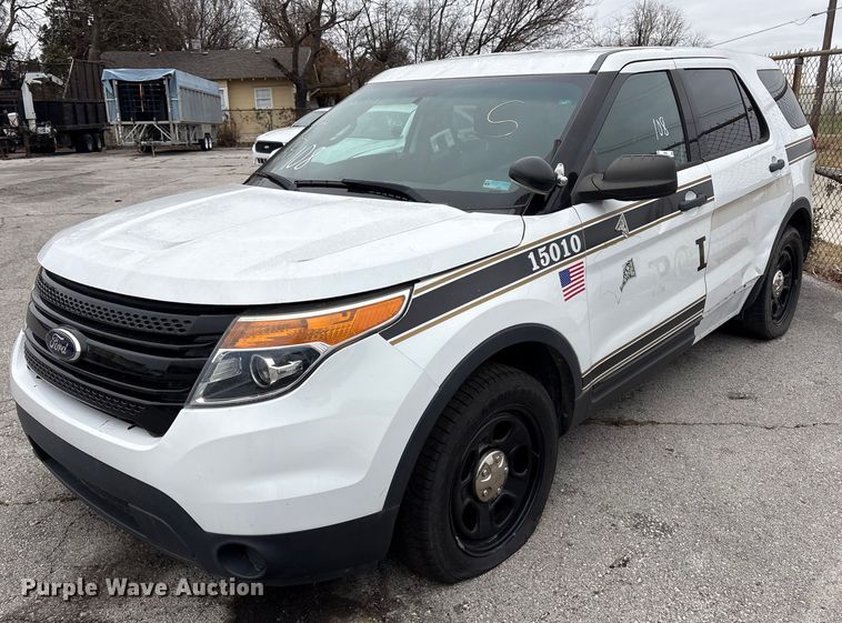 image for item FB8523 2015 Ford Explorer Police Interceptor SUV