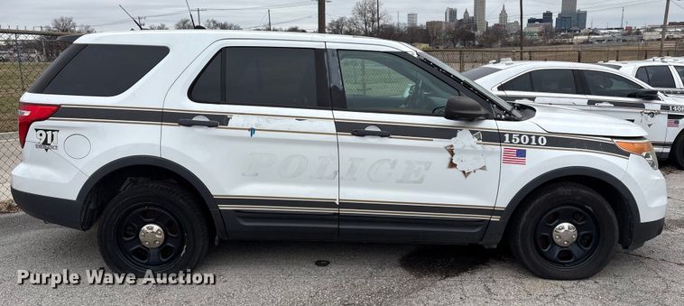 image for item FB8523 2015 Ford Explorer Police Interceptor SUV