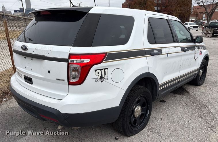 image for item FB8523 2015 Ford Explorer Police Interceptor SUV