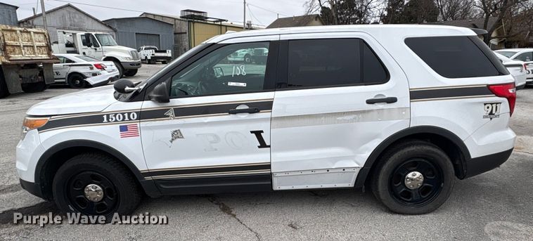 image for item FB8523 2015 Ford Explorer Police Interceptor SUV