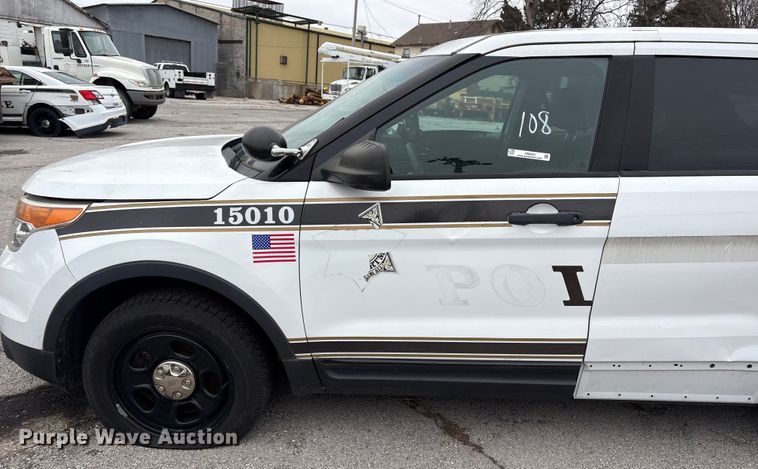 image for item FB8523 2015 Ford Explorer Police Interceptor SUV