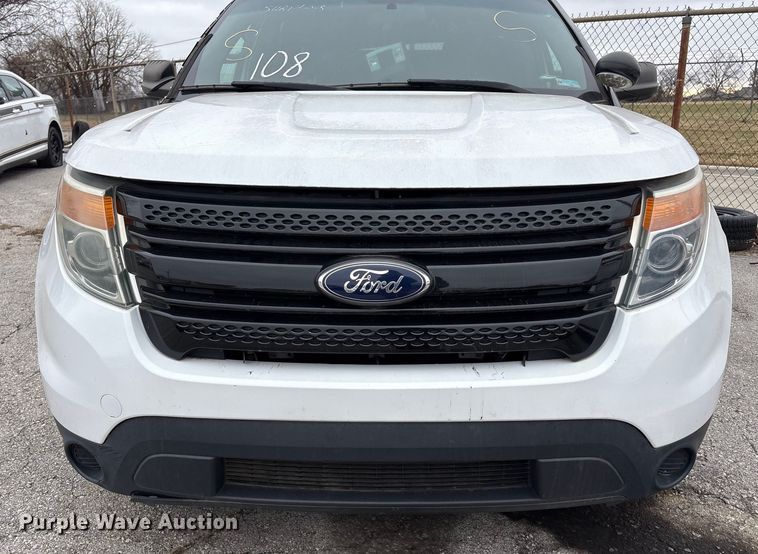 image for item FB8523 2015 Ford Explorer Police Interceptor SUV