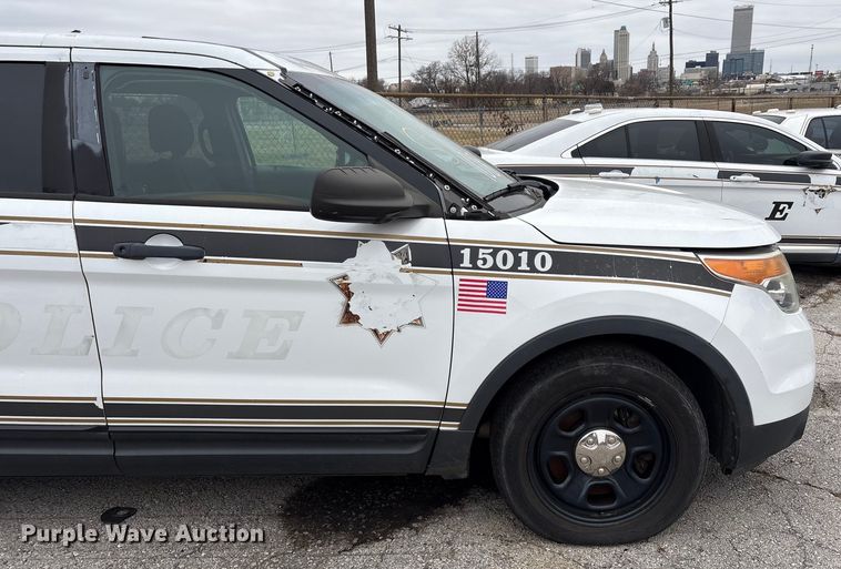 image for item FB8523 2015 Ford Explorer Police Interceptor SUV