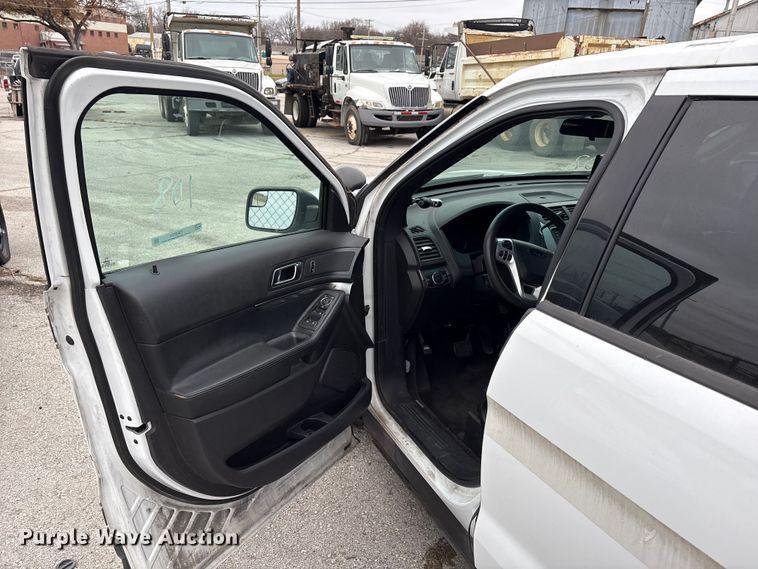 image for item FB8523 2015 Ford Explorer Police Interceptor SUV