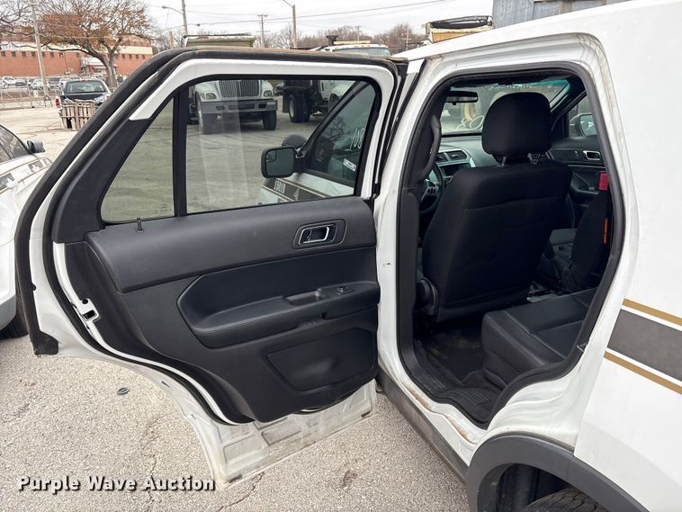 image for item FB8523 2015 Ford Explorer Police Interceptor SUV