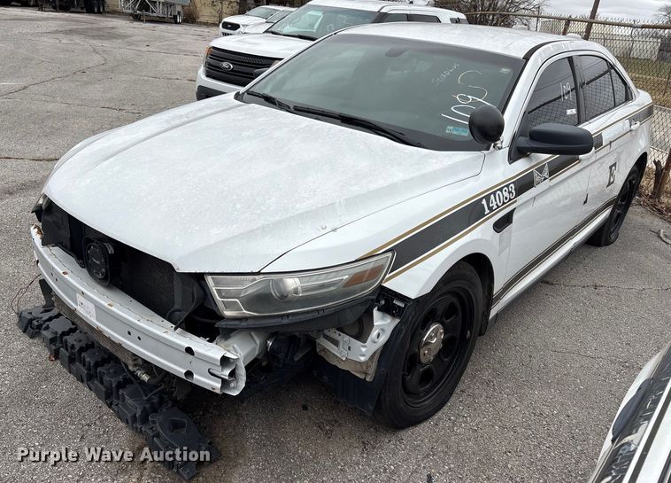 image for item FB8524 2014 Ford Taurus Police Interceptor  