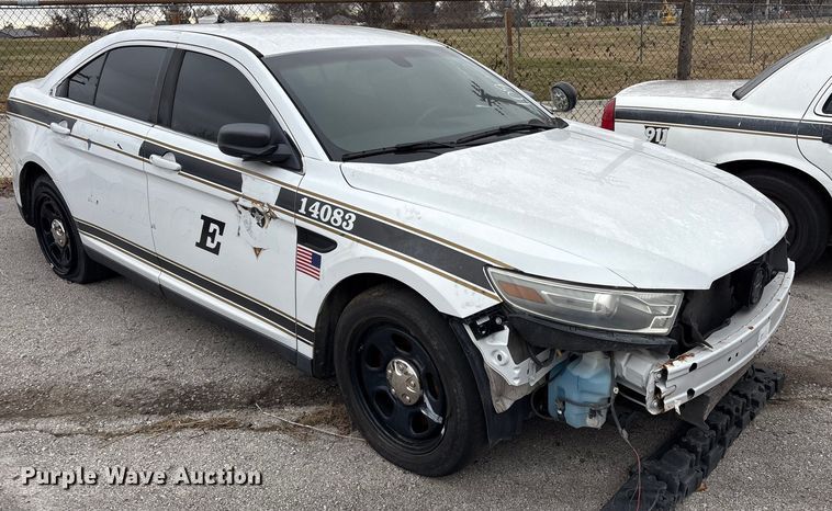 image for item FB8524 2014 Ford Taurus Police Interceptor  