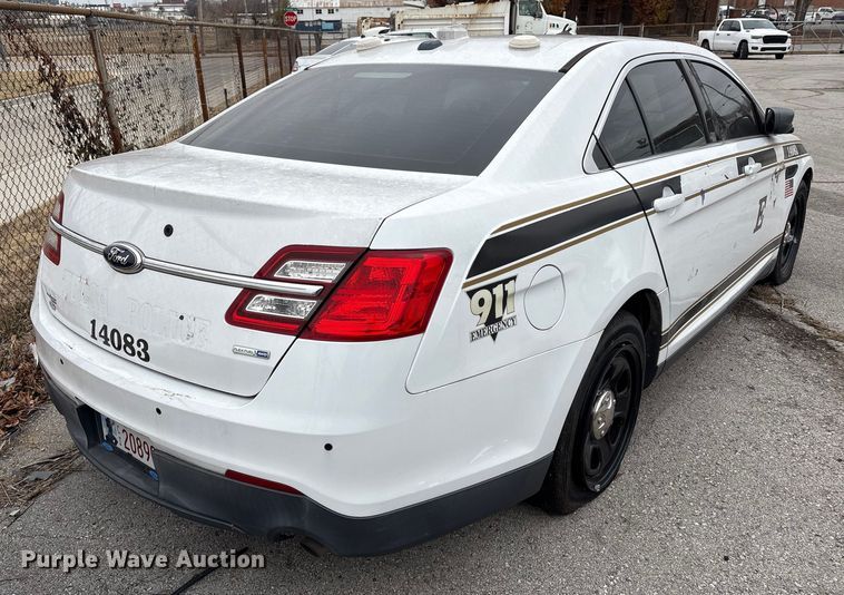 image for item FB8524 2014 Ford Taurus Police Interceptor  