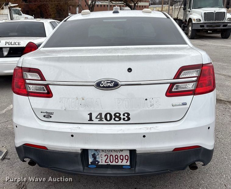 image for item FB8524 2014 Ford Taurus Police Interceptor  