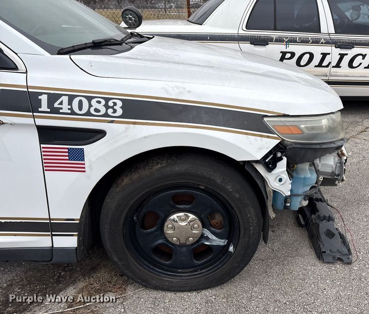 image for item FB8524 2014 Ford Taurus Police Interceptor  