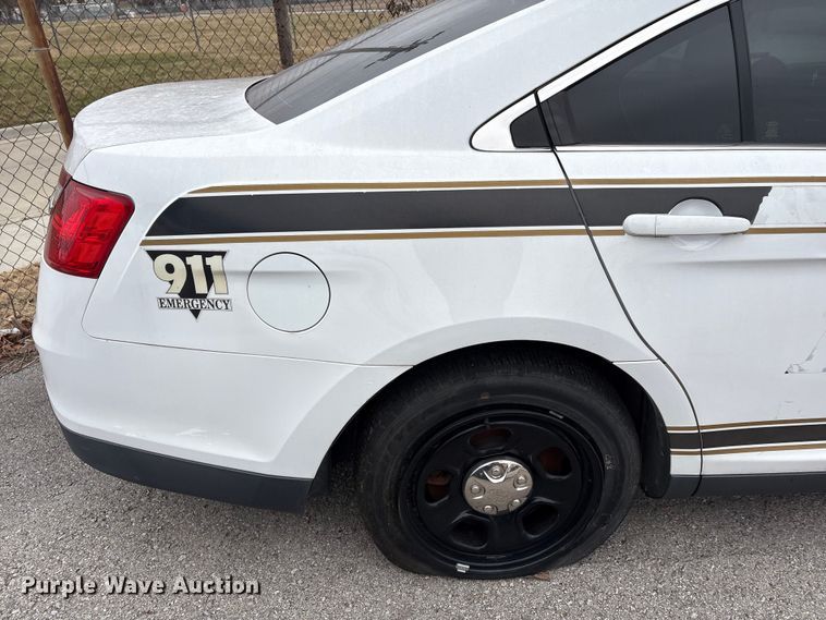 image for item FB8524 2014 Ford Taurus Police Interceptor  
