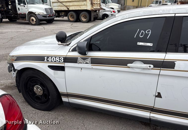 image for item FB8524 2014 Ford Taurus Police Interceptor  