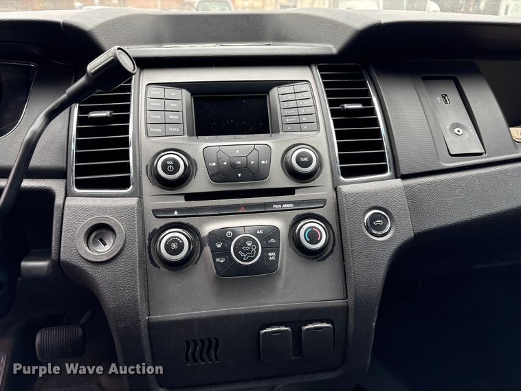 image for item FB8524 2014 Ford Taurus Police Interceptor  